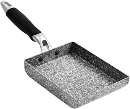 Omelet Pan - Japanse Koekenpan - Ontbijt Maken - Maifanite Steen Coating - 37x13cm - Multicolor