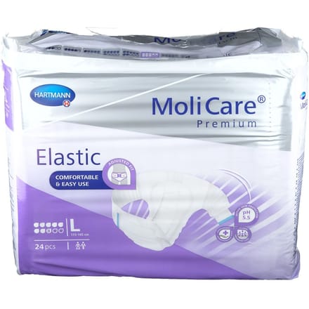 MoliCare® Premium Elastic 8 Drops Large 24 Luiers