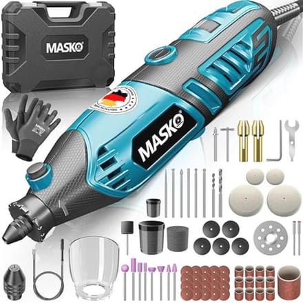 Multifunctioneel Gereedschap - 200W met Flexibele As en 141-delige Accessoireset