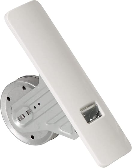 Rolluik Riemwikkelaar Inbouw - Verstelbare Wikkelaar - Rolluik Reparatie - Verschuifbare Lochafstand - 165-185 mm - Wit