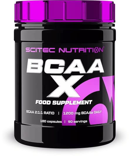 Scitec Nutrition® - BCAA-X (180 capsules) - 90 doseringen - aminozuren - bcaa