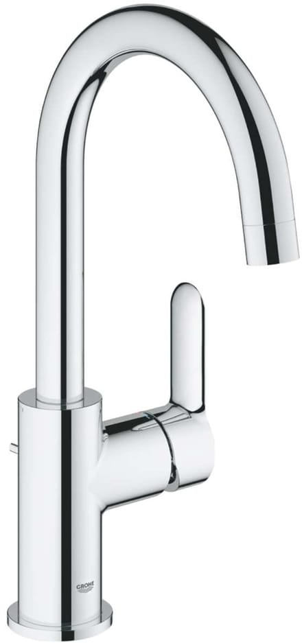 Grohe BauEdge - Wastafelkraan, met waste, chroom 23093000
