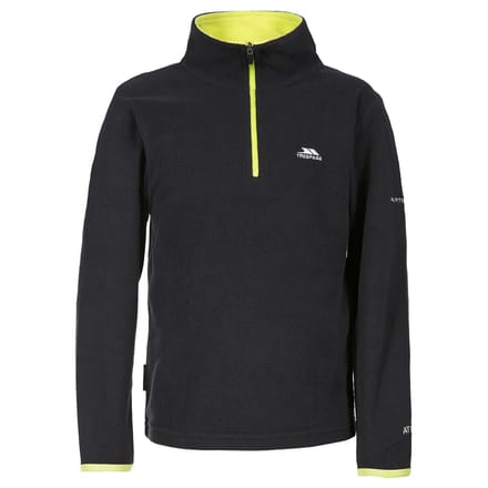 Trespass kinderfleecejas/fleecepullover Etto - Jongens Microfleece At100 Zwart