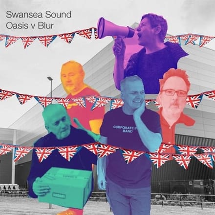 Swansea Sound - Oasis V Blur / Pacio'r Fan (7" Single)