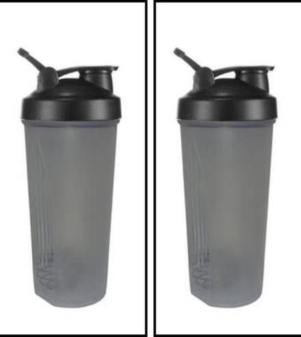 AGluxury Shakebeker – Sport Fles - Perfecte Shakes in Een Handomdraai [Set van 2]