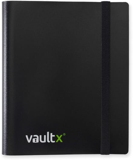 Vault X 4-Pocket Strap Binder - Verzamelmap - 160 Kaarten/Zwart
