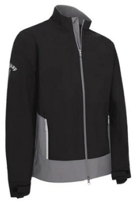 Callaway Stormguard Waterdichte Heren Golf Regenjas Zwart Grijs