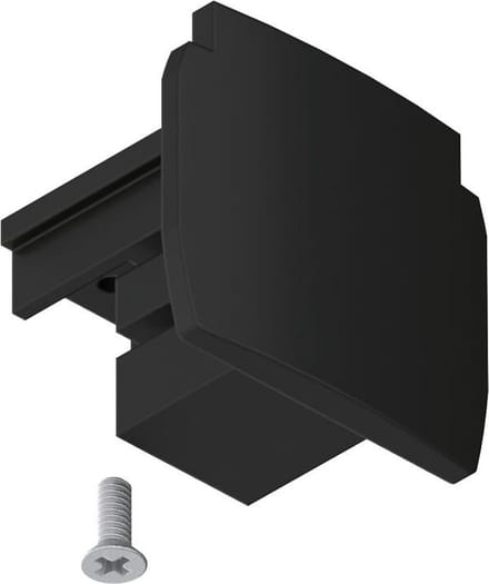 Paulmann 91384 ProRail3 Endcap 230V-kabelsysteemcomponenten Eindstuk ProRail3 Zwart