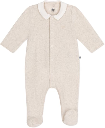 Petit Bateau Babypyjama van velours