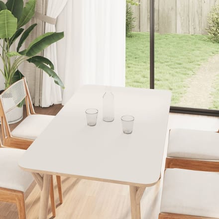 vidaXL - Meubelsticker - Zelfklevend - Mat - Wit - 90x500 - cm - PVC