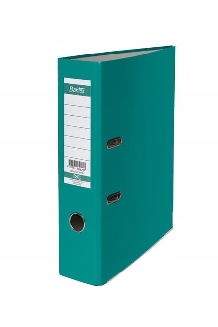 Bantex XXL Ringband A4 80mm Turquoise - Ruime Documentenorganisatie