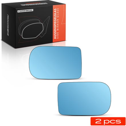 Frankberg 2x Spiegelglas Buitenspiegel Voor voor BMW