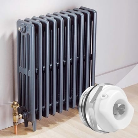 Set van 4 Universele Radiator Ontluchtingsventielen 1/2" - Automatisch & Handmatig