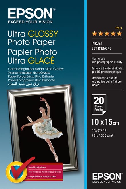 Epson S041926 Ultra Glossy 10 x 15 (20 vel) Fotopapier