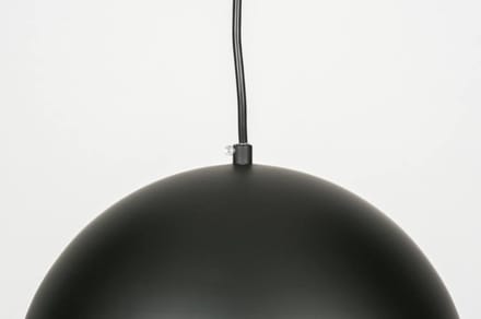 Lumidora Hanglamp 72495 - EASTON - E27 - Zwart - Metaal - ⌀ 30.5 cm