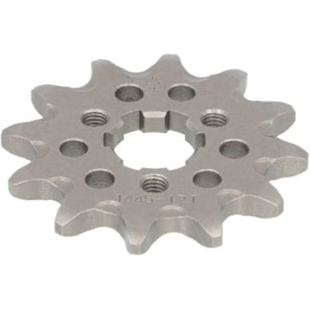 Pignon motorfiets in roestvrij staal anti-modder JT Sprockets 520 Kawasaki KX 125 (KX125K) / Suzuki RM-Z 250 12T