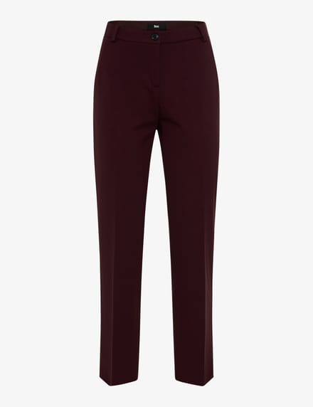 Brax Dames Chino  Style MARON S BLACKBERRY VIOLET, donkerpaars, maat 46