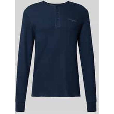 Regular fit shirt met lange mouwen van puur katoen