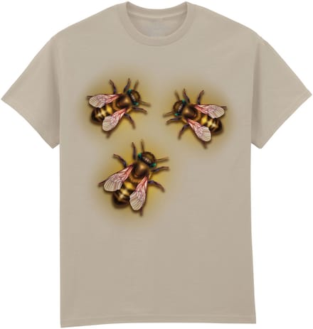 Bijen Honeybees The Coloured House T-shirt S