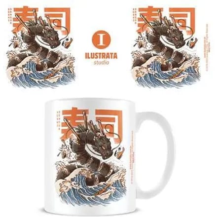 Mok voor kinderen Pyramid Ilustrata Sushi Dragon