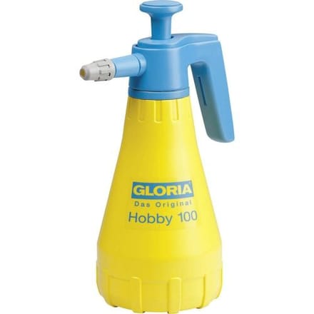 Gloria Hobby 100 Drukspuit - Plantenspuit - Traploos verstelbare sproeikop - 1 liter