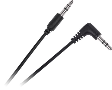 Cabletech Standaard - Audiokabel - 0.5m - Koppelstuk - Koppelstukhoek