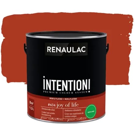 Renaulac Intention Muurverf - Extra Mat - Joy Of Life - 2,5l
