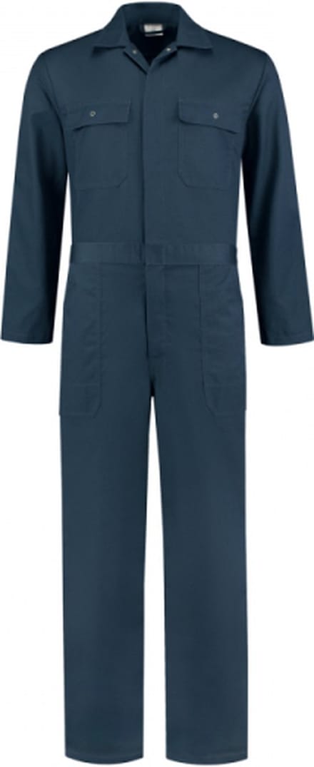 Overall polyester/katoen navy maat 55