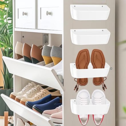 MTTProducts - Wand schoenenhouder - Shoe Organizer - Ruimtebesparend ontwerp