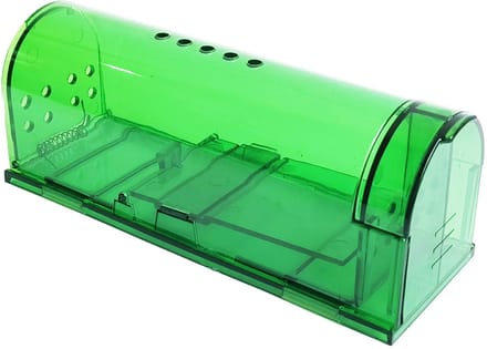 2-Pack - Muizenvallen - Muizenafweermiddel - Voor binnen- en buitengebruik, Groen