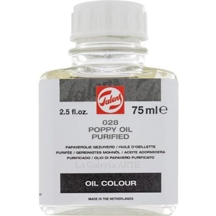 Huile d'oeillette purifiée 75 ml Talens transparent