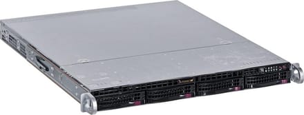 Supermicro SuperChassis 813MFTQC-R407CB Rack 400W Zwart computerbehuizing