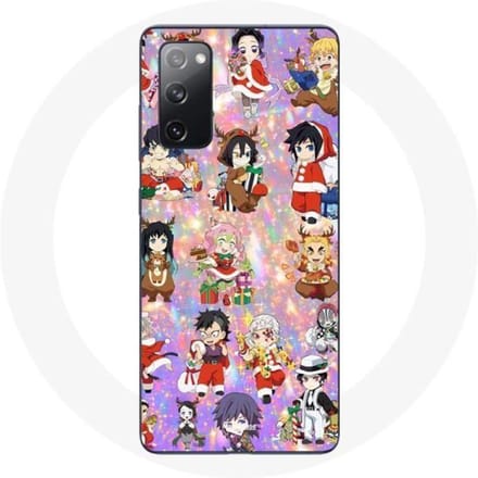 Coque pour Samsung Galaxy S20 FE Demon slayer merry christmas affiche le cadeau de noël