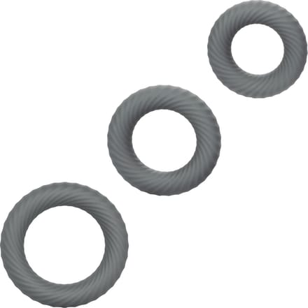 CalExotics - Link Up UltraSoft Ultimate Set - Rings Grijs