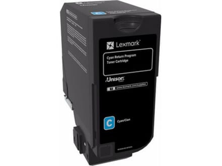 Lexmark 74C20C0 toner cartridge cyaan (origineel)