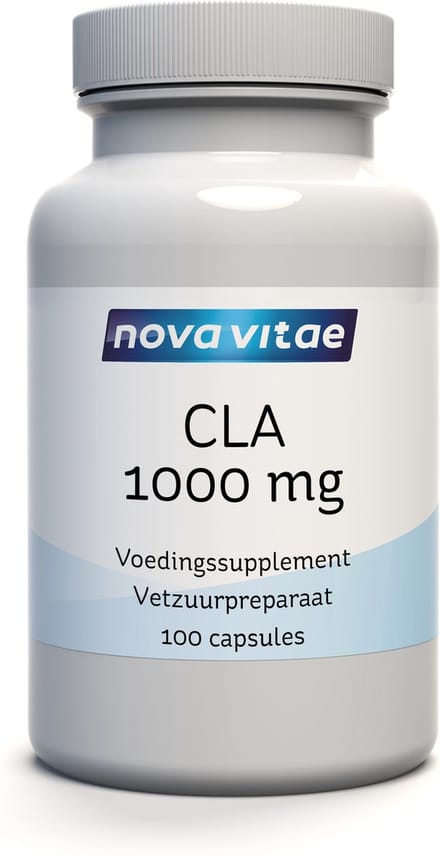 Nova Vitae - CLA - Geconjugeerd Linolzuur - Fatburner - 1000 mg - 100 capsules