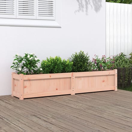 vidaXL - Plantenbak - 150x31x31 - cm - massief - douglashout