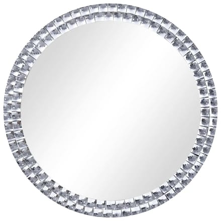 vidaXL - Wandspiegel - 60 - cm - gehard - glas