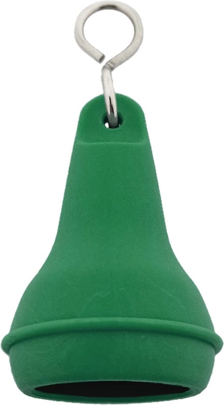 CombiCraft Hotel sleutelhanger Mayfair met open onderkant 41x70mm groen - 5 stuks