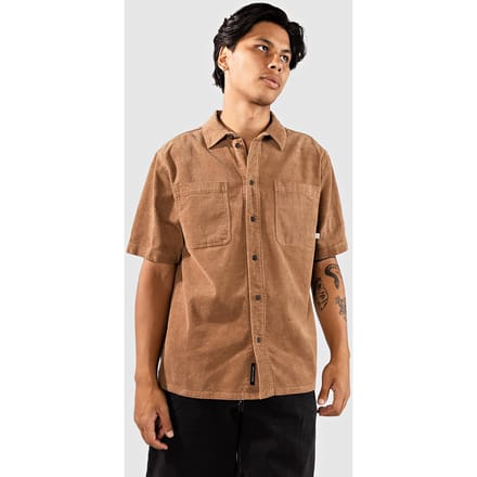 Passenger Backcountry Cord Hemd bruin