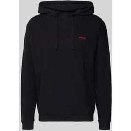 Relaxed fit hoodie van katoenmix