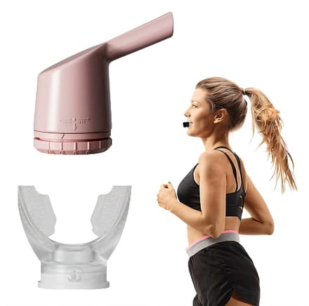 Unyqoos® Instelbare ademtrainer voor longcapaciteit en duurtraining in sportactiviteiten