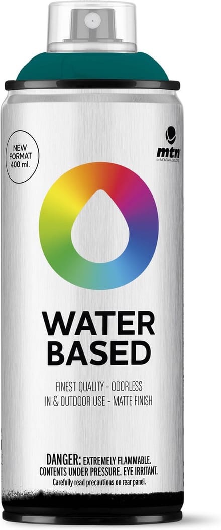 MTN Water Based Spuitbus - verf op waterbasis - RV-221 Persephone Green - 400ml
