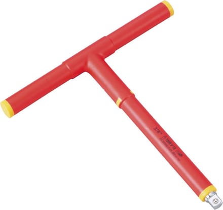 3/8'' T-Handgreep, geïsoleerd 1000V