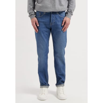 Mud Jeans Hank Mid Tapered Medium Heritage Größe: W28L34 | Relaxed Fit Outlet | Herren