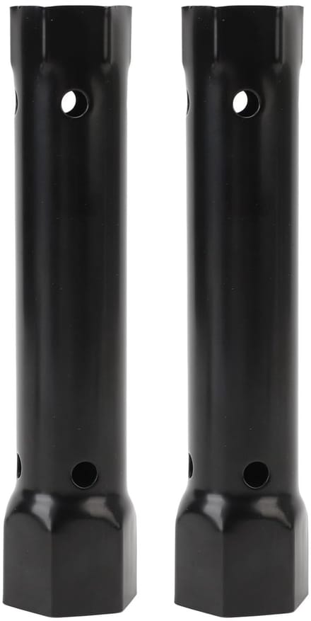 Dailygoods - 2 Stuks Koolstofstaal Kraandopsleutel voor Installatie