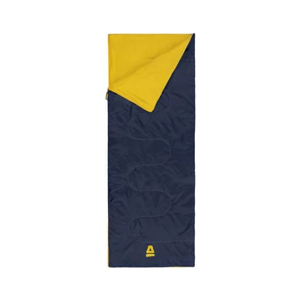 Abbey Camp Slaapzak Zomer - Dekenmodel - Blauw - 200x75 cm - Koppelbaar