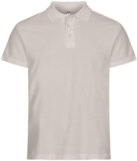 Clique Basic Polo 028230 - steengrijs - XXL