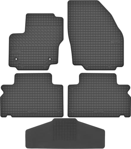 Max-Dywanik Motohobby - Auto Vloermatten - Ford S-Max 2010-2015 - Zwart - Rubber