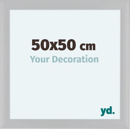 Your Decoration - Fotolijst 50x50 cm - MDF - Wit Hoogglans - Como